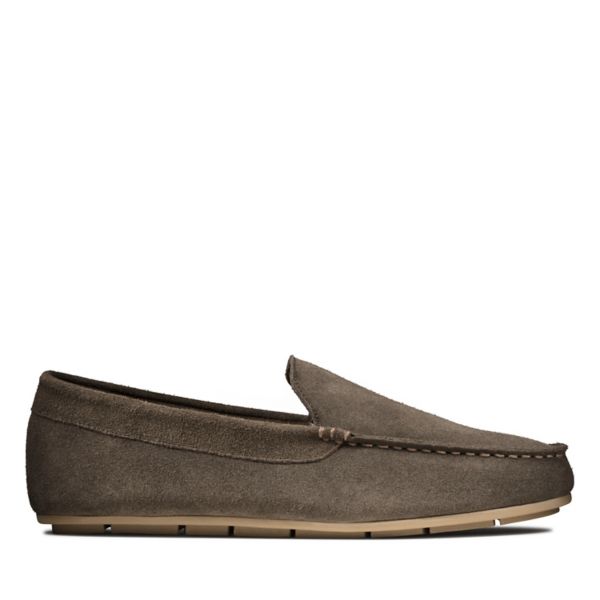 Clarks Mens Interior Cheer Slippers Brown | CA-5896724